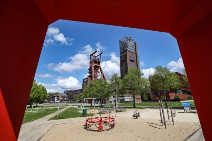 IGA 2027 Gelände - Gelsenkirchen Bis zur Eröffnung der Gartenschau sollen zahlreiche Spielmöglichkeiten für Kinder entstehen.