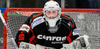 Ice Aliens: Torhüter-Duo bleibt am Sandbach Linus Schwarte bleibt den Ice Aliens erhalten. Foto: Daniela Schmidt