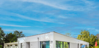 Das Friederike Fliedner Hospiz Kaiserswerth wurde 2024 neu errichtet. Es bietet Platz für zehn Gäste und ist das bislang einzige stationäre Hospiz im Düsseldorfer Norden. Foto: Rendel Freude