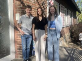 „Wir wollen gehört werden“: Der Jugendrat Ratingen spricht Klartext“ Sprecher des Jugendrates v.l.n.r. Nico Sengupta, Magdalena Lepper, Lisa Schmitt. Foto: Iljana Strenger