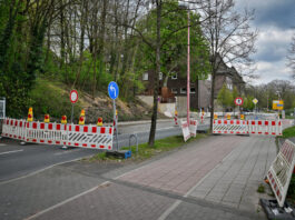 Velberter Radwegbrücke kommt später / Güterstraße bleibt gesperrt