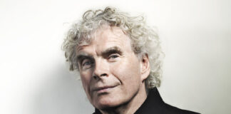 Sir Simon Rattle gastiert in Essen. Foto: Johann Sebastian Hanel