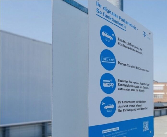 Bei Kaufland in Velbert ist seit 27. April ein digitales Parksystem aktiv: Foto: fair parken Bei Kaufland in Velbert ist seit 27. April ein digitales Parksystem aktiv: Foto: fair parken