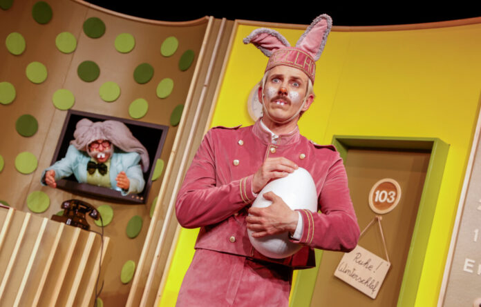 Tiere im Hotel 1©Martin Büttner Das Kindertheaterstück „Tiere im Hotel“ wird am 21. April in der Stadthalle aufgeführt. Foto: Martin Büttner