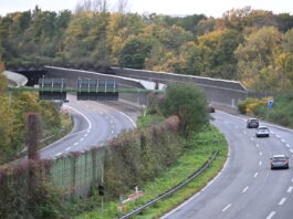 Velbert: A44-Tunnel Birth für zwei Monate gesperrt in Fahrtrichtung Essen