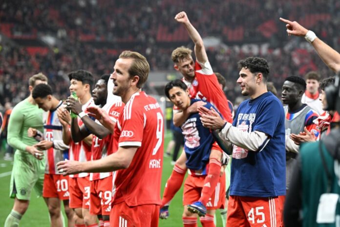 Bayer Leverkusen - Bayern München Party als Zwischenschritt: Die Bayern wollen das Triple.