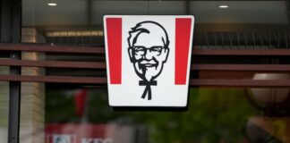 Das Logo von Kentucky Fried Chicken.