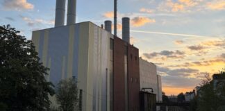 Im Heizkraftwerk wird die Sirenenanlage getestet. Foto: WSW