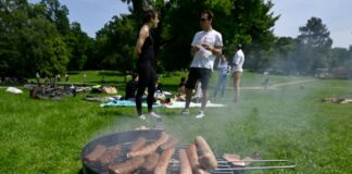 Das Grillen könnte an zwei Seen in NRW verboten werden. (Archivbild)