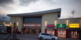 An diesem Einkaufszentrum sollen die Pellets gelegen haben. (Archivbild)