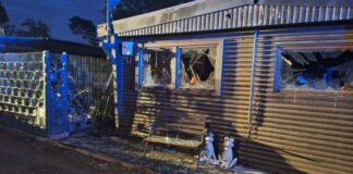 Ein Feuer auf einem Campingplatz in Mülheim an der Ruhr hat für Aufregung gesorgt. (Handout)