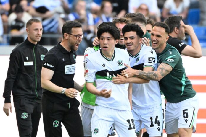 Hannover 96 Hannover 96 will auch gegen Preußen Münster jubeln. (Archivfoto)