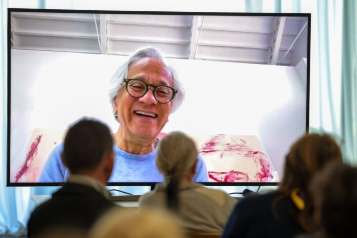 Ausstellung des indischen Bildhauers Anish Kapoor in Duisburg Der Bildhauer Anish Kapoor erhält den mit 10.000 Euro dotierten Lehmbruck-Preis.