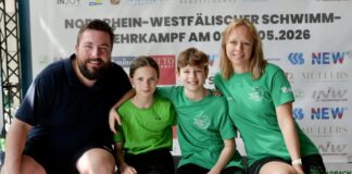 Delphine bei NRW-Wettkämpfen erfolgreich Lintorfs Schwimmer haben Erfolge erreicht. Foto: TuS 08 Lintorf