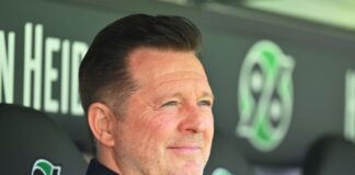 «Gute Atmosphäre»: Hannover hat Münster-Schock verdaut Weiter zuversichtlich: Hannovers Trainer Christian Titz.