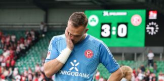 «Komplett verschissen»: Düsseldorf in der Drittklassigkeit Tränen bei Florian Kastenmeier.