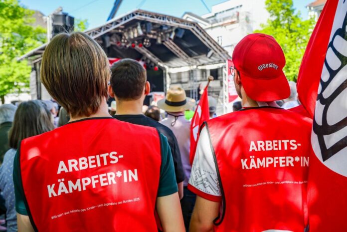 Demonstrationen zum 1. Mai Zehntausende Teilnehmer werden bei den Kundgebungen in NRW erwartet. (Archivbild)