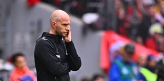Wagners Zukunft beim 1. FC Köln bleibt ungewiss René Wagner bei der Niederlage in München. Darf er weitermachen in Köln?