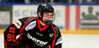 U20-Spieler wechselt von den Füchsen Duisburg komplett zu den Ice Aliens Maximilian Schwarz wechselt komplett zu den Ice Aliens. Foto: Daniela Schmidt
