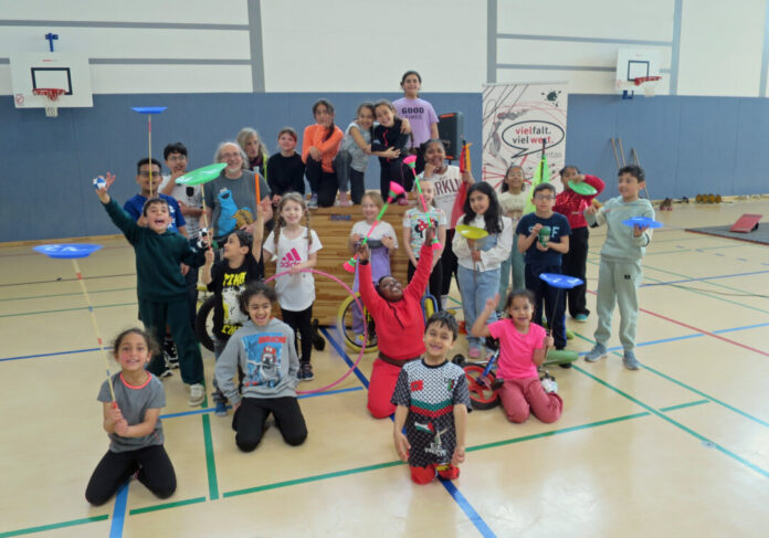Die Kinder hatten jede Menge Spaß bei der Ferienaktion. Foto: Caritas Die Kinder hatten jede Menge Spaß bei der Ferienaktion. Foto: Caritas