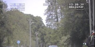 Mit 150 Sachen durch das Hespertal: Raser in Velbert erwischt Der Motorradpolizist filmte den Raser. Foto: Polizei
