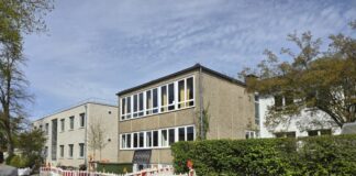 OGS-Beiträge werden neu geordnet Umbau und Erweiterung der Wilhelm Busch Grundschule in Hösel, Bild: Alexander Heinz