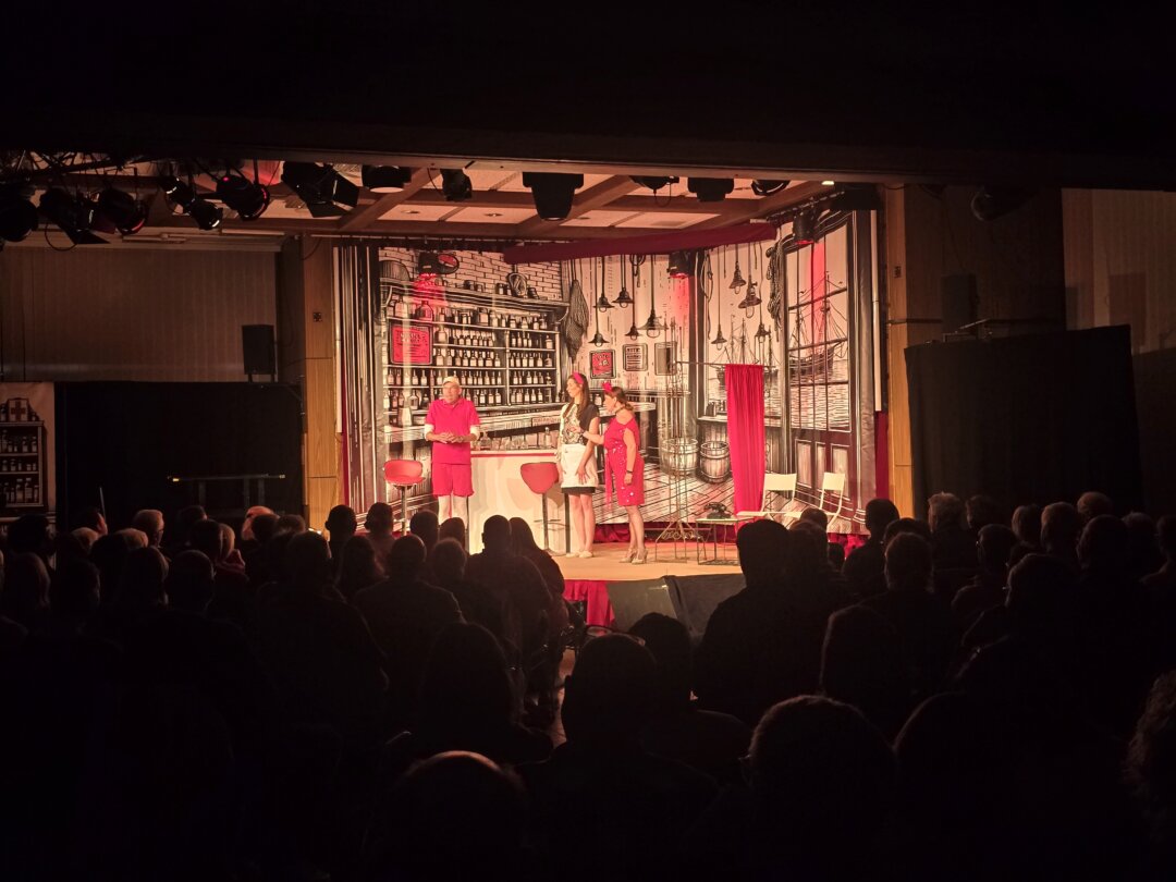 Das Gasthaus an der Themse bei der Premiere der Theatergruppe WIR, Bild: Alexander Heinz