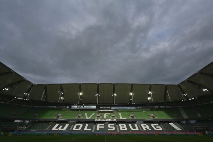 VfL Wolfsburg - SC Paderborn 07 Das Stadion des VfL Wolfsburg.