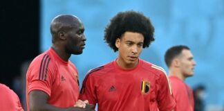 Ex-Dortmunder Witsel mit 37 zur WM – Auch Lukaku dabei Beide im WM-Kader: Lukaku (l) und Witsel. (Archivbild)
