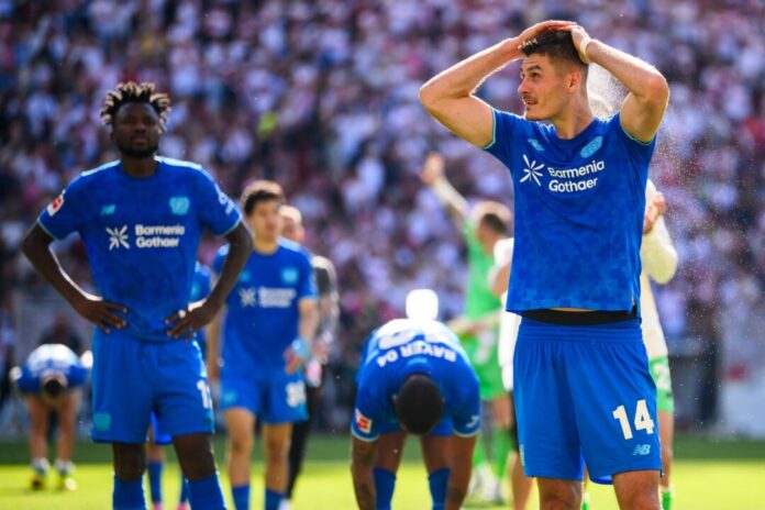 VfB Stuttgart - Bayer 04 Leverkusen Frust in der Kurve: Bayer verliert in Stuttgart.