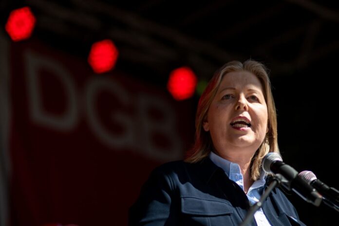 Bärbel Bas Versprach, sich für den Sozialstaat und Arbeitnehmerrechte einzusetzen: Bundesarbeitsministerin Bärbel Bas.