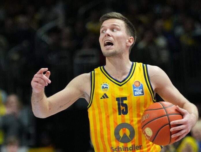 Martin Hermannsson Spielmacher Martin Hermannsson war in Vechta bester Alba-Schütze. (Archivbild)