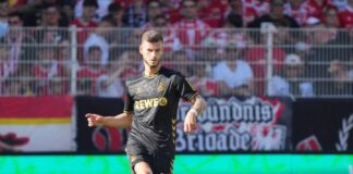 Nach Leihe: Köln verpflichtet Fußballer Krauß aus Mainz Unterschreibt bis 2029 beim 1. FC Köln: Tom Krauß (Archivbild)