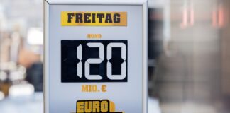 Eurojackpot: Je rund zwei Millionen Euro für mehrere Spieler 120 Millionen Euro liegen immer noch Eurojackpot bereit. Die Voraussetzung: Sieben richtige Zahlen. (Symbolbild)
