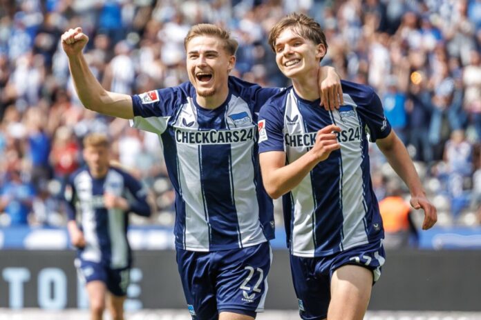Hertha BSC - SpVgg Greuther Fürth Herthas Jungstar Kennet Eichhorn wird von vielen Bundesliga-Clubs umworben.