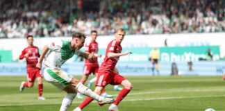 Bereit für Essener «Hexenkessel»: Fürth hofft auf Klaus Fürths Felix Klaus soll nach seiner Gala gegen Düsseldorf auch in der Relegation für Jubel sorgen. (Archivbild)