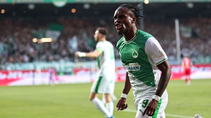SpVgg Greuther Fürth - Rot-Weiss Essen Noel Futkeu zeigt, warum er Torschützenkönig der 2. Bundesliga ist.