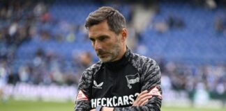 «Furchtbar schlecht»: Hertha geht in Bielefeld 1:6 unter Bitter enttäuscht: Hertha-Trainer Stefan Leitl.