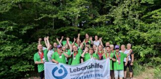Special Olympics: Athleten kehren erfolgreich aus Saarbrücken zurück Das Team der Lebenshilfe Kreisvereinigung Mettmann im Saarland. Foto: Lebenshilfe Kreisvereinigung Mettmann