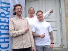 “Weg aus der Sucht”: Ratinger wandert durch Deutschland Moritz Klees, Monika Benninghoff und Tim Wedde. Foto: Diakonie im Kirchenkreis Düsseldorf-Mettmann