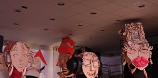 Papiertiger, Pappköpfe und ein riesiges Traumschiff – Werkschau am Gymnasium Langenberg