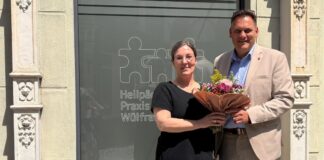 Neueröffnete Praxis in der Wülfrather Fußgängerzone