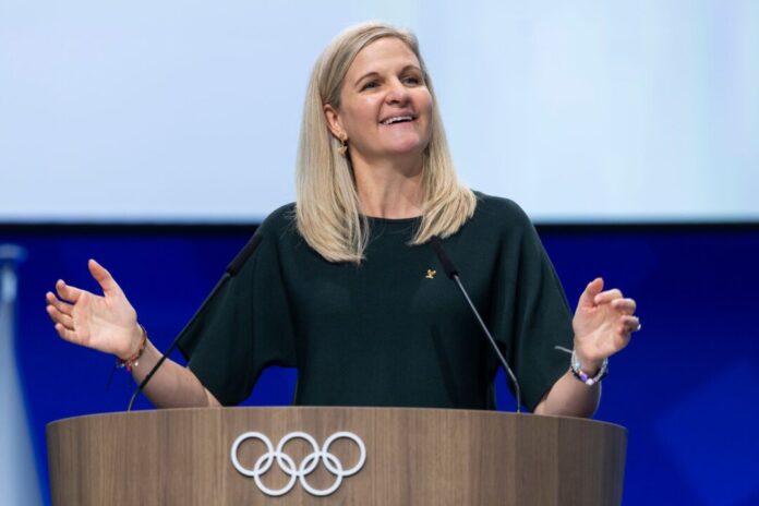 Außerordentliche Generalversammlung des Internationalen Olympisch IOC-Präsidentin Kirsty Coventry reformiert die Olympia-Vergabe.