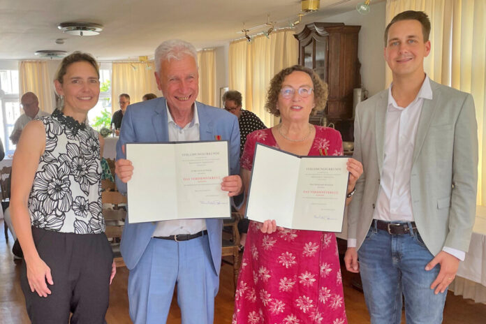 BUndesverdienstkreu für Ehepaar Duncker