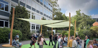 Gesamtschule Velbert jetzt mit “Grünem Klassenzimmer”