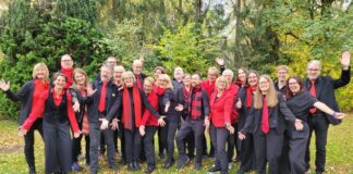 Solinger Gospelchor tritt in Haan-Gruiten auf Der "Good News Gospelchor" aus Solingen. Foto: Chor