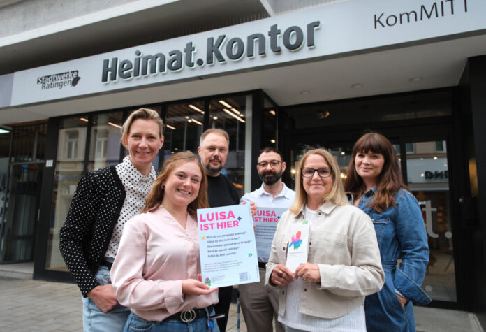 Luisa Mehr Sicherheit im öffentlichen Raum – das Heimat.Kontor übernimmt Verantwortung. Foto: Achim Blazy/Stadtwerke Ratingen