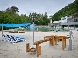 Ausgerechnet jetzt: Velberts Naturfreibad bleibt vorerst dicht Das Naturfreibad in Langenberg. Foto: Mathias Kehren