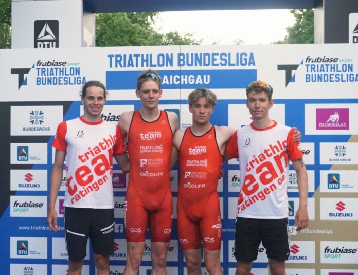 TTR-Herren Kraichgau-2026 Erfolgreicher Start: Jonas Hauser, Morten Schmidt, Karol Armula und Leon Vollstedt. Foto: TTR 08