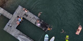 Neuer Hitzerekord in Sicht? Für viele Menschen sind Badeseen oder Freibäder die einzige Möglichkeit, der Hitze zu trotzen. (Archivbild)